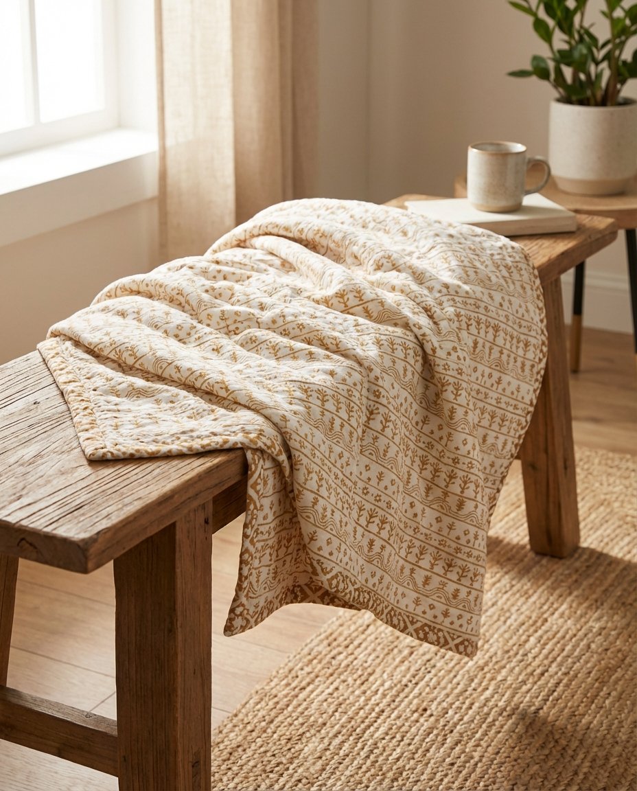 Block Printed Dog Blanket