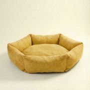 Bolster Dog Bed Yellow