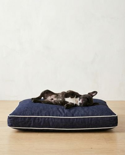 Denim Chewproof Dog Bed